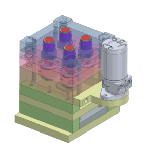 Unscrwing mold